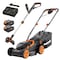 Worx 40V 14 in. Lawn Mower and 20V GT 3.0 12 in. String Trimmer Combo Kit WG934 - alternate 1